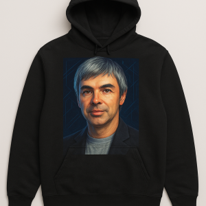 Larry Page Signature Black Hoodie